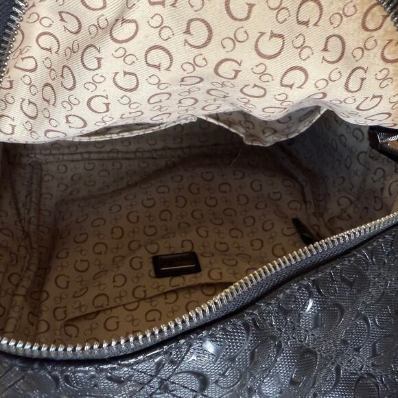 GUESS Black Logo Backpack - Picture 9 of 13